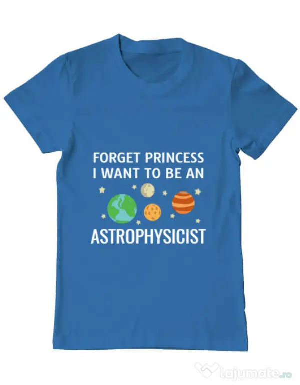 Tricou ADLER barbat Forget Princess Albastru azuriu