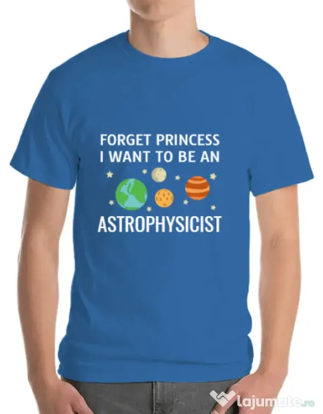 Tricou ADLER barbat Forget Princess Albastru azuriu