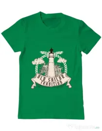 Tricou ADLER barbat Tradition Verde mediu