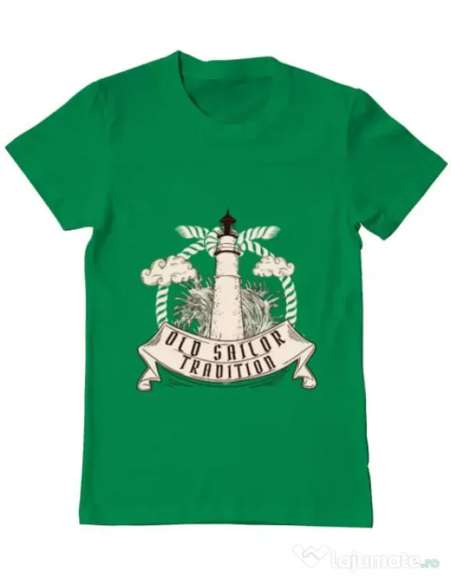 Tricou ADLER barbat Tradition Verde mediu