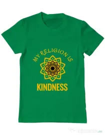 Tricou ADLER barbat Kindness Verde mediu