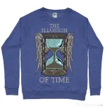 Bluza ADLER barbat The illusion of time Albastru melanj