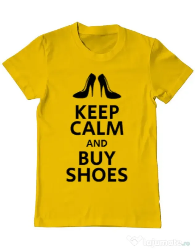 Tricou ADLER barbat Buy shoes Galben