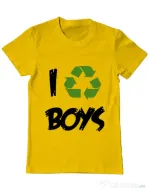 Tricou ADLER barbat I recycle boys Galben
