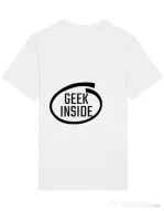 Tricou STANLEY STELLA barbat Geek inside Alb