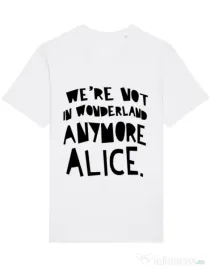 Tricou STANLEY STELLA barbat Not in wonderland Alb