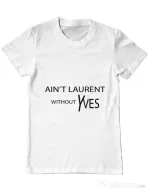 Tricou ADLER barbat Yves saint laurent Alb
