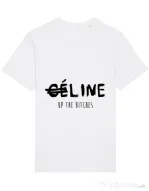 Tricou STANLEY STELLA barbat Line up bitches Alb