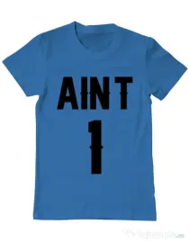 Tricou ADLER barbat Ain t one Albastru azuriu