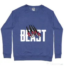 Bluza ADLER barbat Beast Albastru melanj