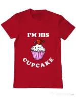 Tricou ADLER barbat His cupcake Rosu
