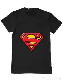 Tricou ADLER barbat Superman Negru