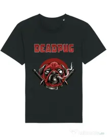 Tricou STANLEY STELLA barbat Deadpug Negru