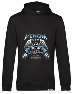 Hoodie barbat cu gluga Venom gym Negru