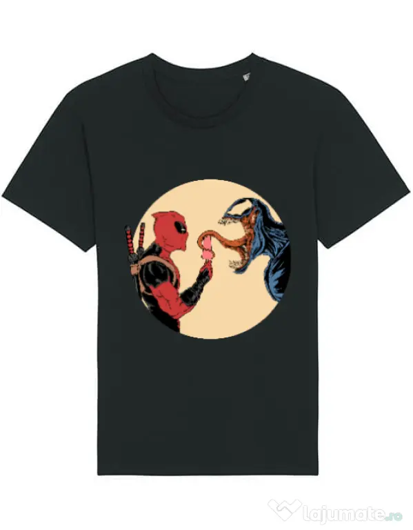 Tricou STANLEY STELLA barbat Venom icecream Negru