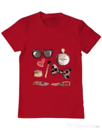 Tricou ADLER barbat Every girl Rosu