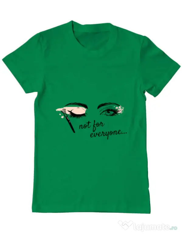 Tricou ADLER barbat Not for everyone Verde mediu