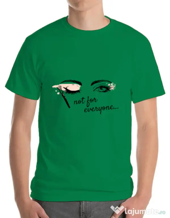 Tricou ADLER barbat Not for everyone Verde mediu