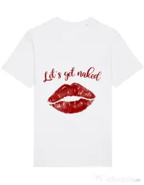 Tricou STANLEY STELLA barbat Lets get naked Alb