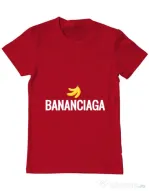 Tricou ADLER barbat Bananciaga Rosu