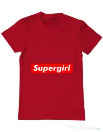 Tricou ADLER barbat Supergirl Rosu