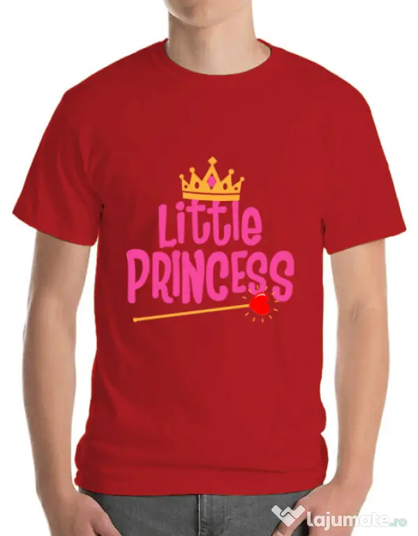 Tricou ADLER barbat Little Princess Rosu
