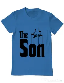 Tricou ADLER barbat The Son Albastru azuriu