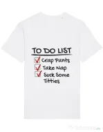 Tricou STANLEY STELLA barbat To do list Alb