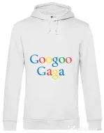 Hoodie barbat cu gluga Googoo Gaga Alb