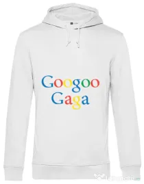 Hoodie barbat cu gluga Googoo Gaga Alb