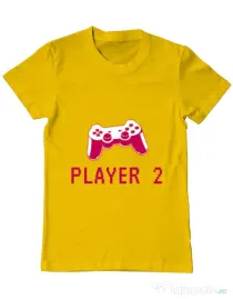 Tricou ADLER barbat Player 2 Galben