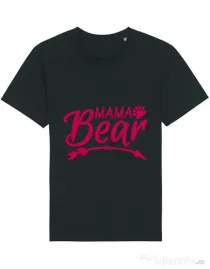 Tricou STANLEY STELLA barbat Mama bear Negru