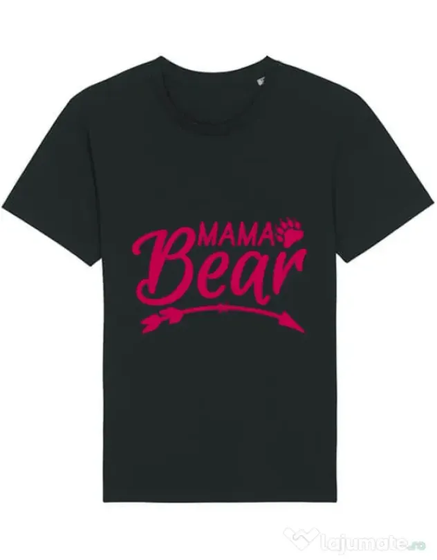 Tricou STANLEY STELLA barbat Mama bear Negru