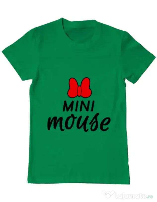 Tricou ADLER barbat Mini mouse Verde mediu