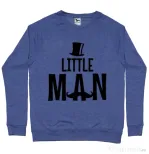 Bluza ADLER barbat Little man Albastru melanj