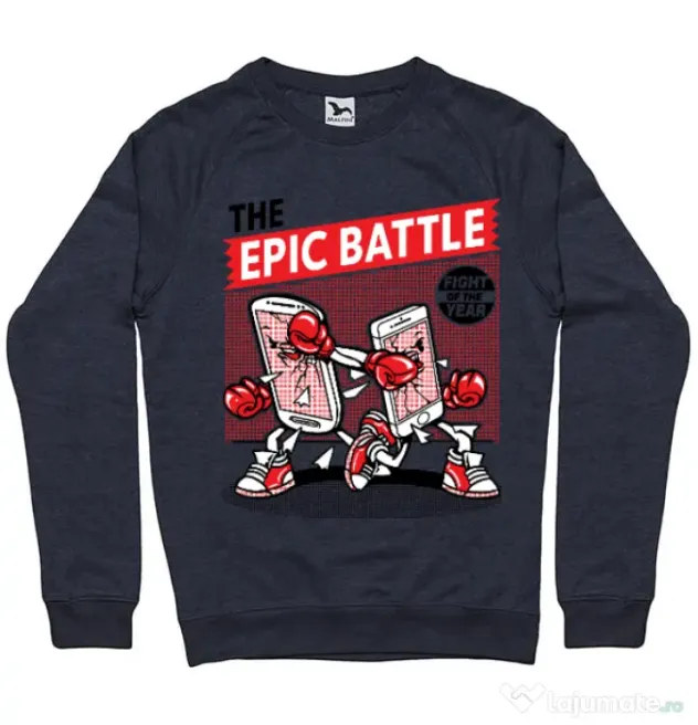 Bluza ADLER barbat Epic battle Denim inchis