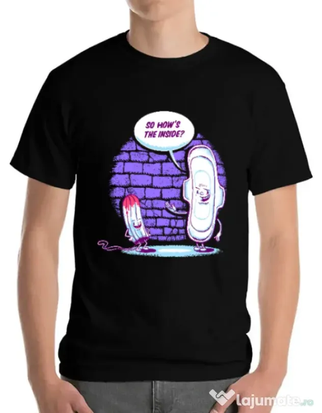 Tricou ADLER barbat How is the inside Negru