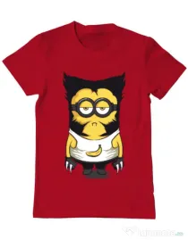 Tricou ADLER barbat Wolve minion Rosu