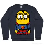 Bluza ADLER barbat Super minion Denim inchis
