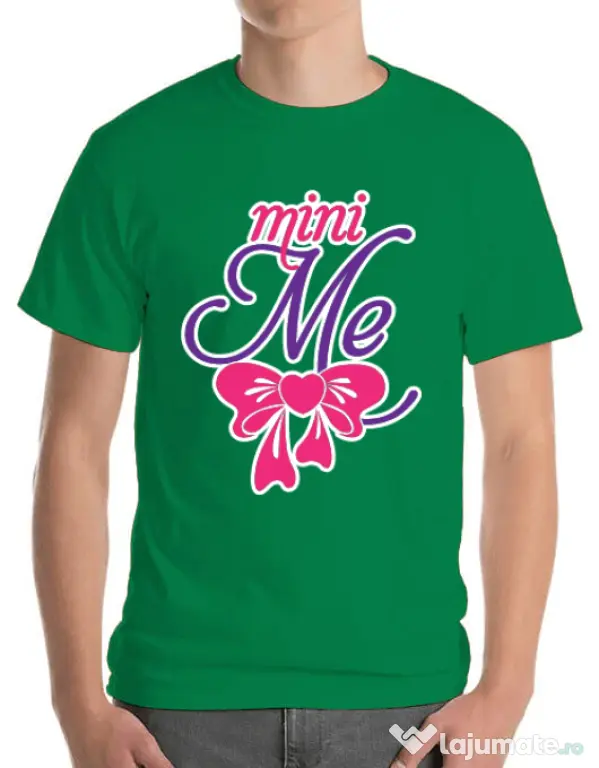 Tricou ADLER barbat Mini me Verde mediu
