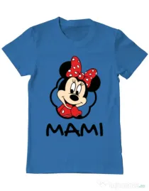 Tricou ADLER barbat Mouse mommy Albastru azuriu