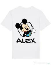 Tricou STANLEY STELLA barbat Mouse son Alb