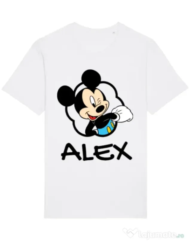 Tricou STANLEY STELLA barbat Mouse son Alb