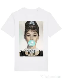 Tricou STANLEY STELLA barbat Audrey Alb