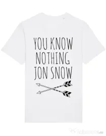 Tricou STANLEY STELLA barbat You know nothing Alb
