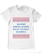 Tricou ADLER barbat Burtos de bere Alb