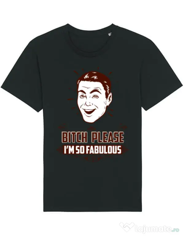 Tricou STANLEY STELLA barbat Fabulous Negru