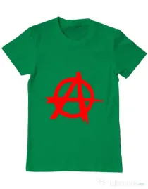 Tricou ADLER barbat Anarchy Verde mediu