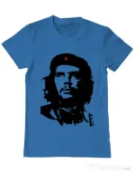 Tricou ADLER barbat Che Guevara Albastru azuriu