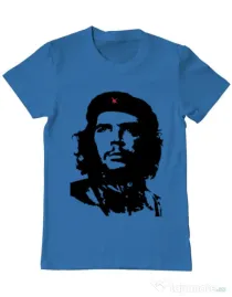 Tricou ADLER barbat Che Guevara Albastru azuriu